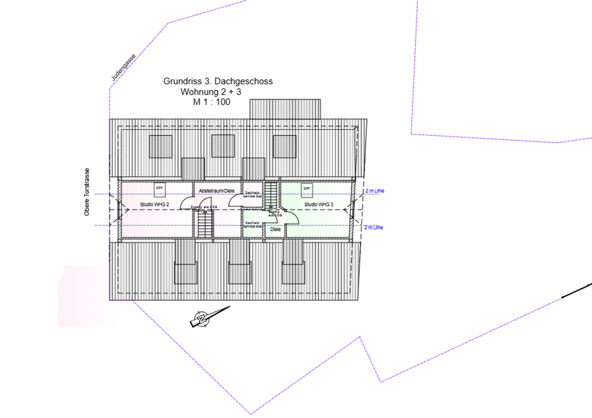 Grundriss 3. DG